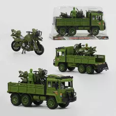 Машинка 2588-6 (48/2) інерція, аксесуари, в слюді  