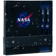 Набір подарунковий блокнот+2 ручки NASA NS21-499 Kite