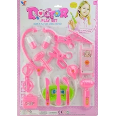 Іграшковий набір лікаря арт. E6023, 16 предметів, на планшетці 49*34,5*3 см
