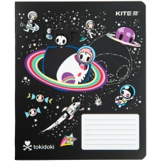 Зошит 18 арк., лінія, УФ лак + глітер, tokidoki TK23-237 Kite