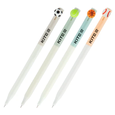 Ручка кульк. автомат., 0,5мм. синя Balls K19-028 Kite
