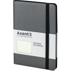 Книга записна Partner Soft, 125*195, 96арк, крап, сіра 8310-15-A