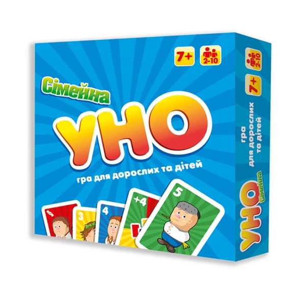 Гра 30606 (укр) "УНО Сімейне 2 в 1", в кор-ці 26-25-5 см
