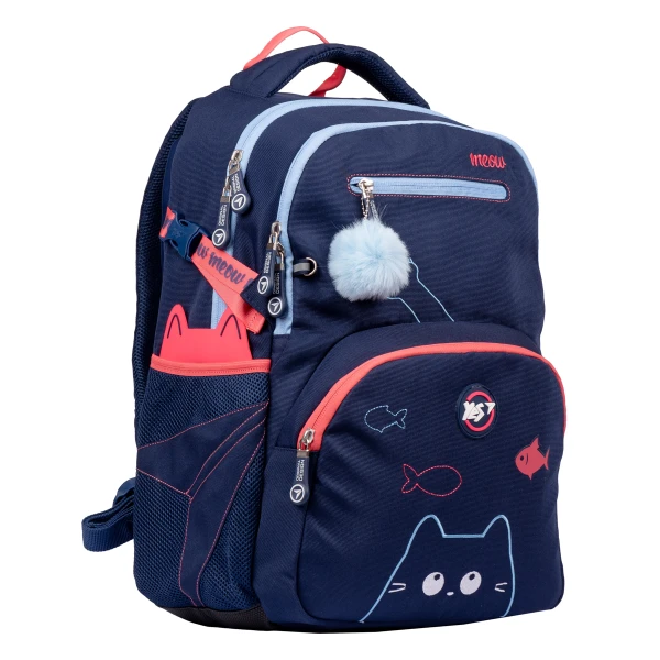 Рюкзак шкільний YES T-117 "Cats" 41*30*13см., 558966
