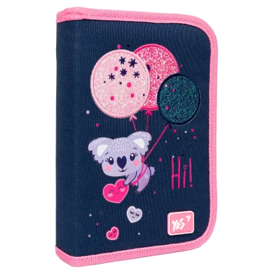 Пенал твердий YES одинарний з двома клапанами HP-04 Hi, koala! 533121