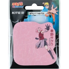 Блок паперу з клейким шаром, 70х70мм, 50арк, Naruto NR23-298-2 Kite