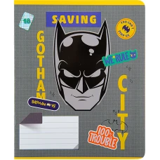 Зошит 18 арк., клітинка, гібр. лак + УФ лак, DC Comics DC22-236 Kite