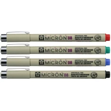 Лiнер PIGMA Micron (0.8), 0,5мм, Чорний, Sakura