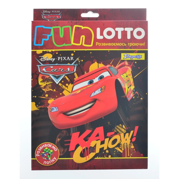 Розвиваємось граючи! "Funny loto" "Cars bigfoot" 953693, 1Вересня