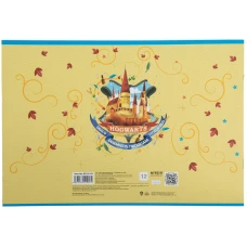 Зошит для малювання, 12 арк., скоба, софт тач + УФ лак, Harry Potter HP23-241 Kite