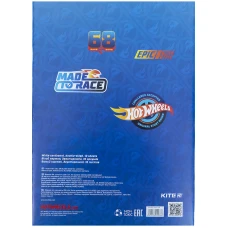 Картон білий двостор. (10арк) A4 Hot Wheels HW21-254 Kite
