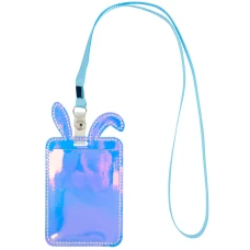 Бейдж Bunny з голографічним ефектом, фіолетовий, K22-449-01