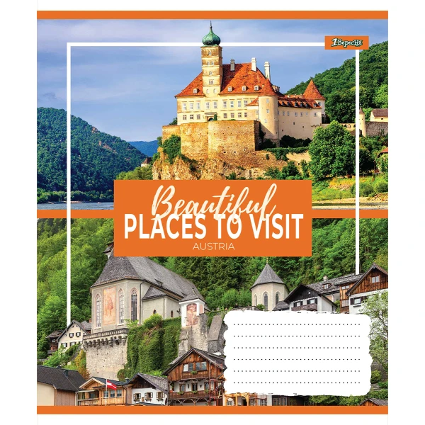 Зошит А5/48 арк кліт 1В Small towns, 765994