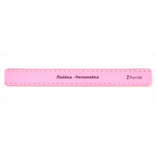 Лінійка пластикова, 30см., неламайка, 370477, 1Вересня