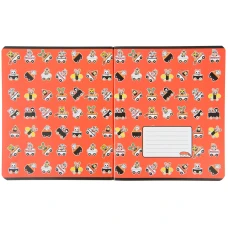 Зошит 48 арк., клітинка, гібр.лак + УФ лак, tokidoki TK22-259 Kite