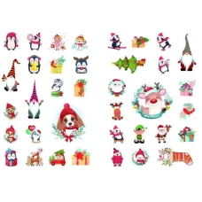 Веселі забавки для дошкільнят. Christmas sticker book. Ялинка. Талант