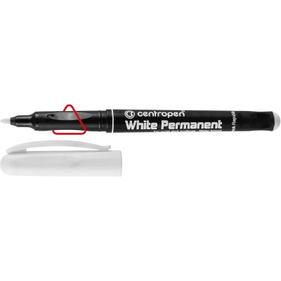 Маркер Permanent White 2686 1,2 мм білий, Centropen