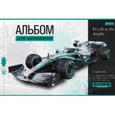 Альбом для малювання, А4 28 арк. 100г/м2, скоба з перфорацією, 130492, 1Вересня