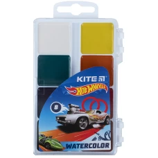 Фарби акварельні, б/п, 8 кол. Hot Wheels HW21-065 Kite